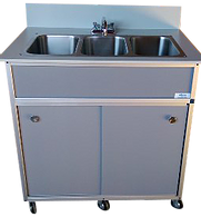 NSF Certified Three Basin Utensil Washing Self Contained Sink Model: NS-003