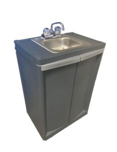 Single self contained sink